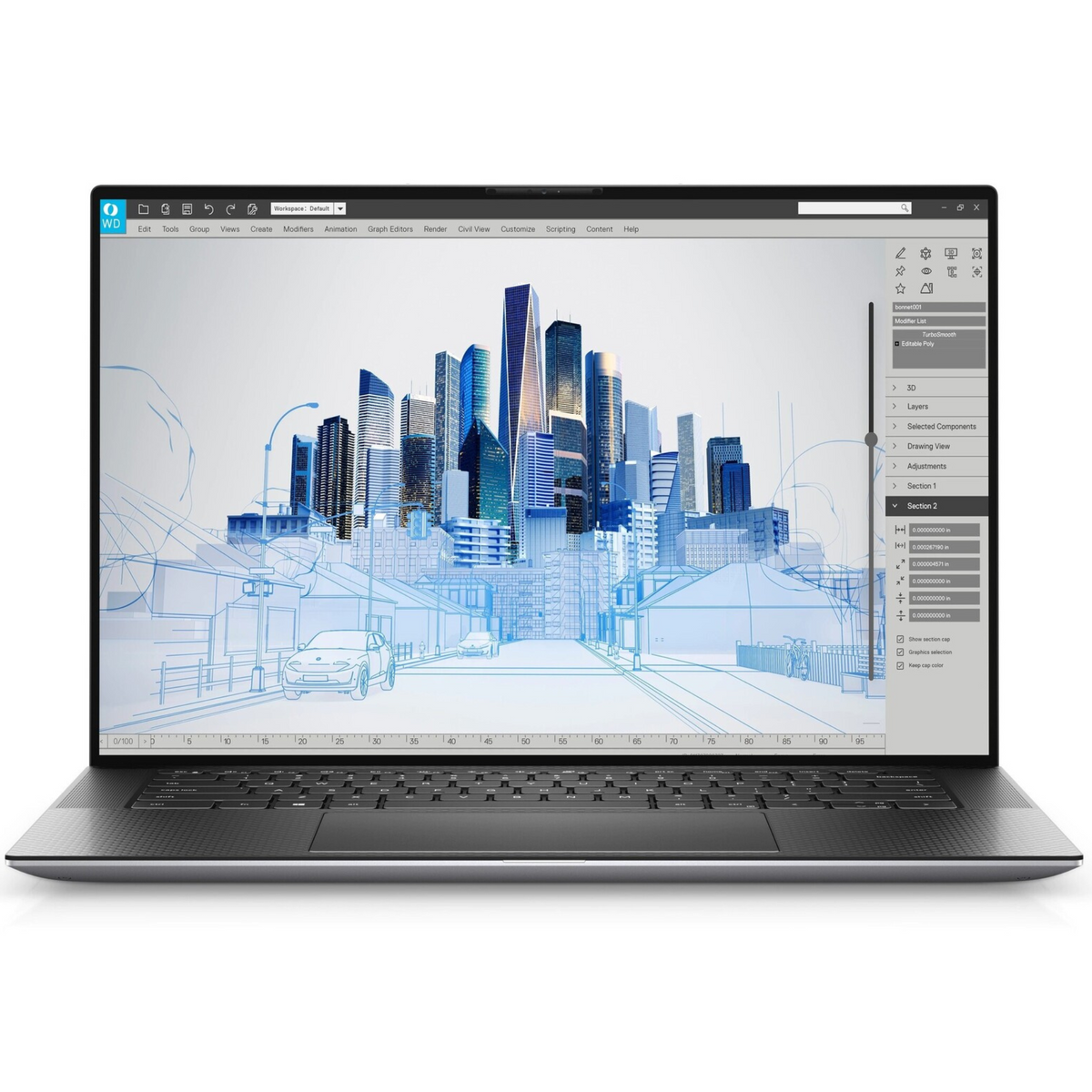 DELL Precision 5550- i7-10750H- 32GB Ram DDR4- 512GB SSD M.2 DELL Precision 5550- i7-10750H- 32GB Ram DDR4- 512GB SSD M.2
