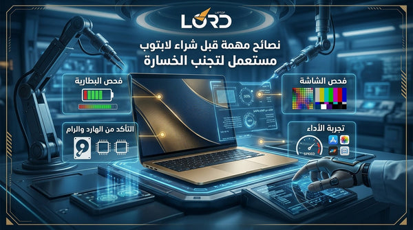 شراء لابتوب مستعمل