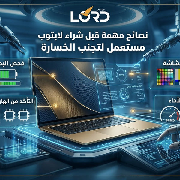 شراء لابتوب مستعمل
