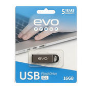 EVO-  16GB Metal USB Flash Drive