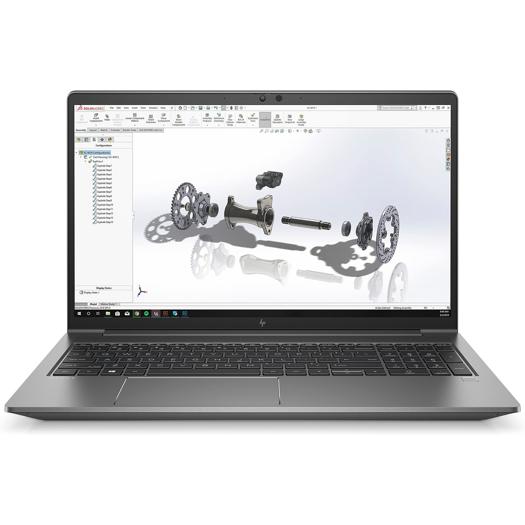 HP ZBook Power G8- i9-11950H- 32GB Ram DDR4- 512GB SSD M.2- Nvidia Qua ...